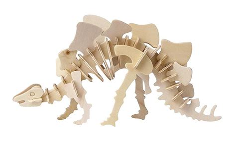 Wooden 3D Dinosaur Model Puzzle | Groupon