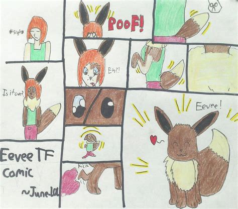 Eevee TF by June-LOL on DeviantArt