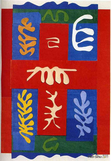 《切出》亨利·马蒂斯(Henri Matisse)高清作品欣赏_亨利·马蒂斯作品_亨利·马蒂斯专题网站_艺术大师_美术网-Mei-shu.com