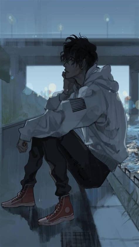 Sad Boy Anime PFP Wallpapers - Wallpaper Cave