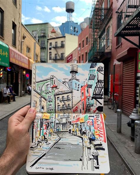 This Local Artist's Sketches Of New York Will Make You Fall In Love ...