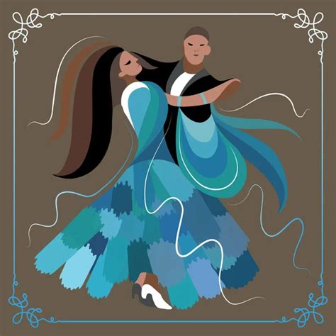 Viennese waltz — Stock Vector © sababa66 #6460013