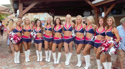 Patriots Cheerleaders Wrap Successful Calendar Shoot at Divi Little Bay ...