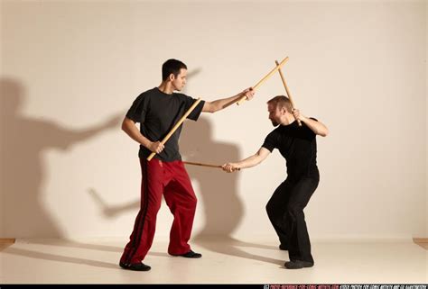 Eskrima Fight | Anatomy References for Artists