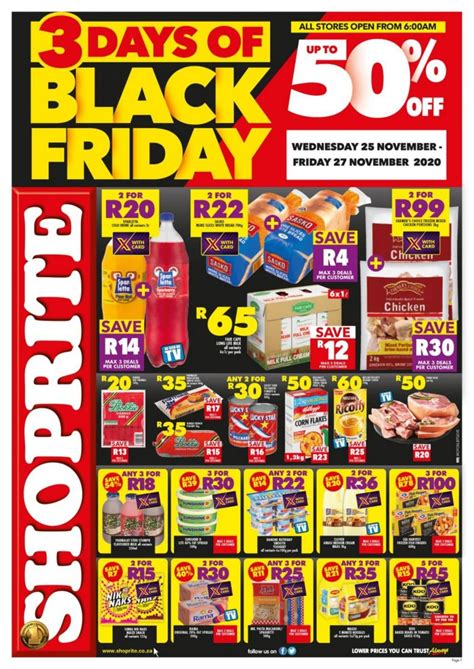 Shoprite Black Friday Deals & Specials 2021