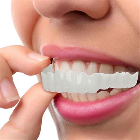 Temporary Tooth Kit Braces Instant Veneers Dentures For Smile Comfort Fit Flex Cosmetic Teeth ...