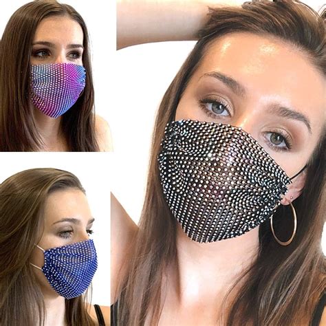 Sehr wütend freie Stelle Einflussreich rhinestone face mask Dual ...