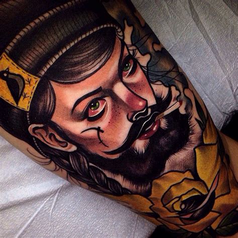 Bearded girl tattoo. | Bearded lady, Girl tattoos, Tattoo master