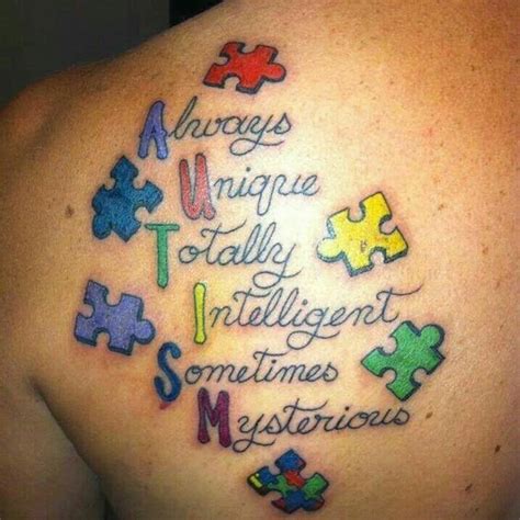 103 Best Autism Tattoos