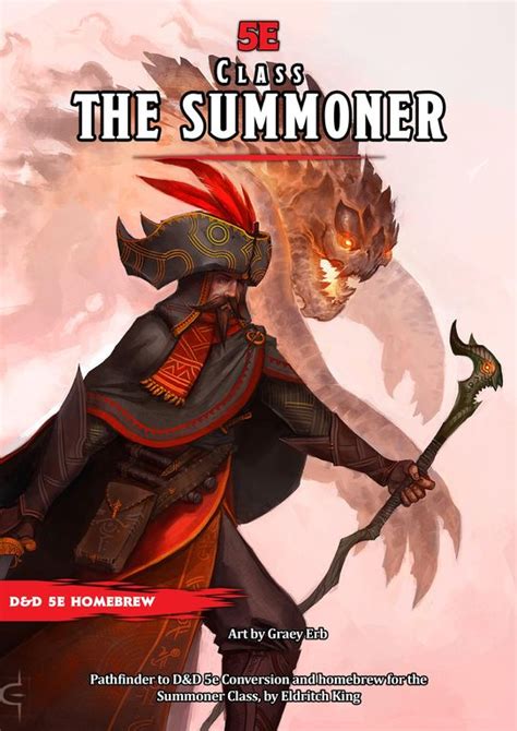 Homebrew 5e Summoner class V3.0 : UnearthedArcana | Dungeons and dragons classes, Dungeons and ...