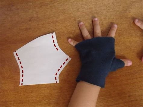 Glove Sewing Pattern How To Make Fingerless Mittens - figswoodfiredbistro.com | Fingerless ...