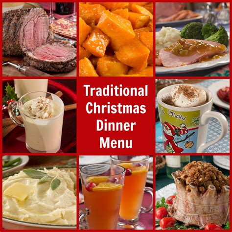 Non Traditional Christmas Dinner Menu Idea | Examples and Forms