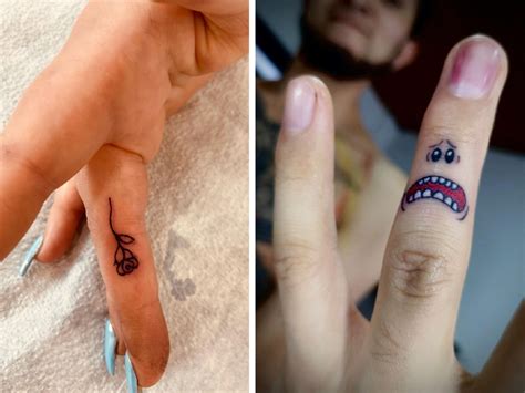 16 Cute Finger Tattoo Designs for Men and Women 2023