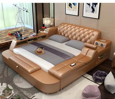 Smart Bed With Extra Functional Storage - Furnitures House