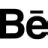 Black behance icon - Free black site logo icons