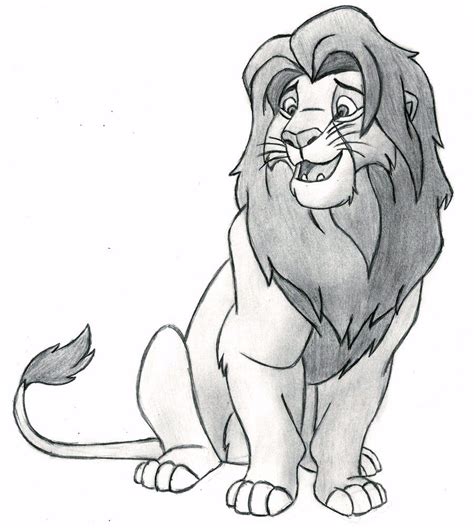 Lion King | Lion king drawings, Disney drawings sketches, Disney pencil ...