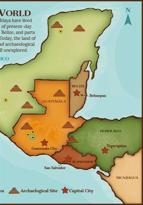 Ancient Mayan Civilization Map - vrogue.co