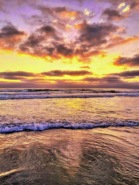 Mission Beach Sunset, San Diego California Photograph by Chance Kafka ...