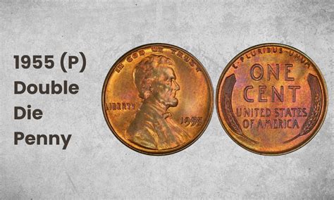 1955 Double Die Penny Value: are No mint mark worth money?