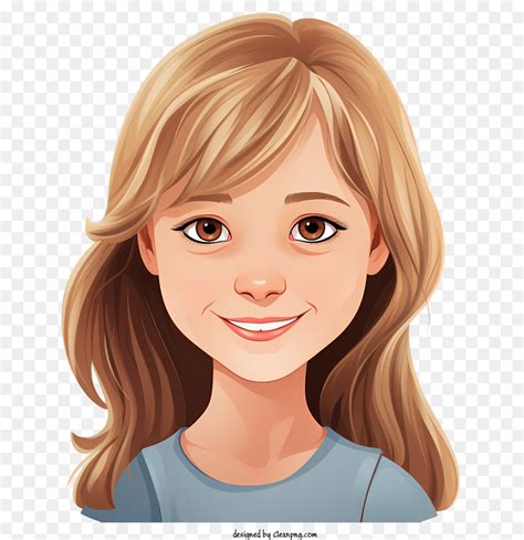 Blonde Girl Clipart - Free Vector Images and Illustrations