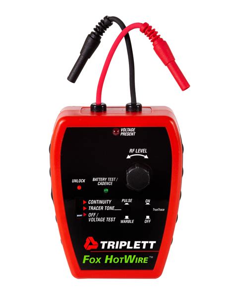 TRIPLETT Live Wire Circuit Tracer Kit: For Energized Lines/Unenergized Lines, 0 to 250V AC/V DC ...