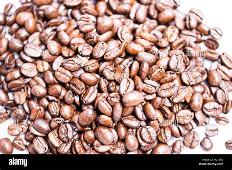 coffee beans high key studio Stock Photo - Alamy