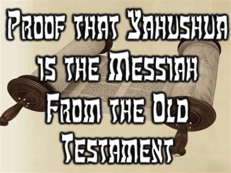 Why We Must Believe Yahushua is the Messiah - EliYah Ministries