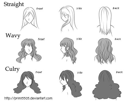 The difference hair by daFlique on DeviantArt