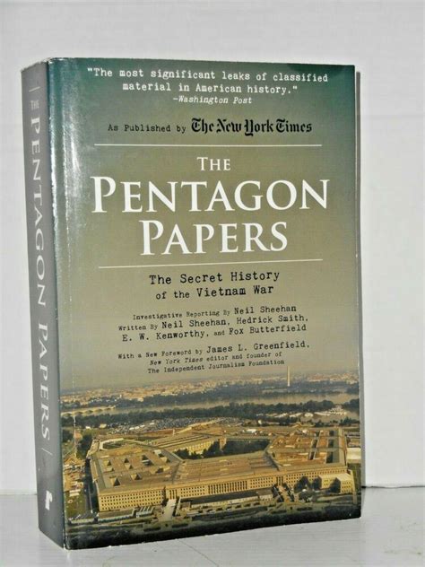 The Pentagon Papers: The Secret History of the Vietnam War by Neil ...