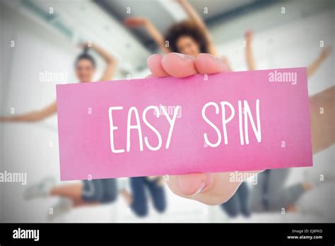 Spin woman class hi-res stock photography and images - Alamy