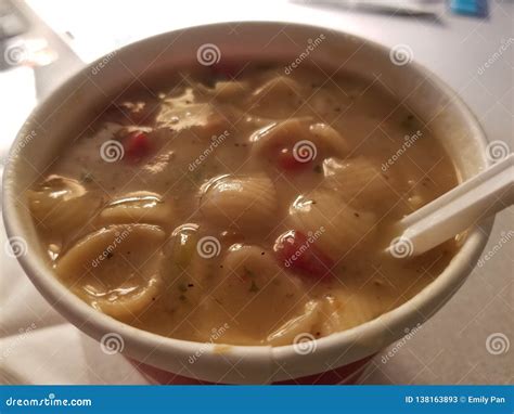 Soup stock image. Image of chicken, hortons, noodle - 138163893