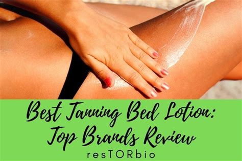 Do tanning bed lotions work? - Restore Skin and Hair with Product Comparison