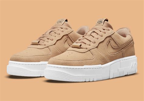 Nike Air Force 1 Pixel Tan WMNS DQ5570-200 | SneakerNews.com