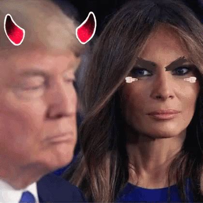 Melania Trump Angry GIF - Melania Trump Angry Horns - Discover & Share GIFs