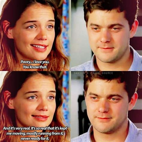 Pin by Isabelle on dawson's creek | Dawsons creek quotes, Dawsons creek, Dawsons creek pacey