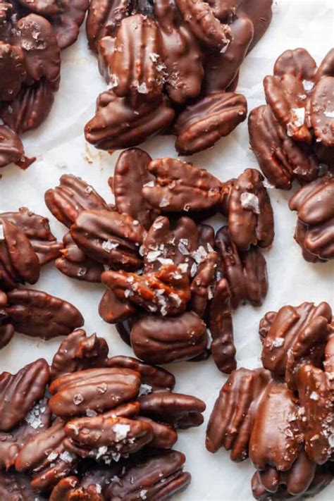 Chocolate Covered Pecans - Organically Addison