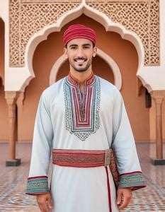 Moroccan Outfit Male Costume. Face Swap. Insert Your Face ID:1145074