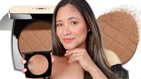 New Chanel Les Beige Oversize Healthy Glow Sunkissed Powder in Sunbath Deep | Demo and ...