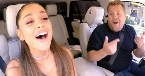 Ariana Grande's ‘Carpool Karaoke’ Is All About Her Flawless Celine Dion Impression | HuffPost