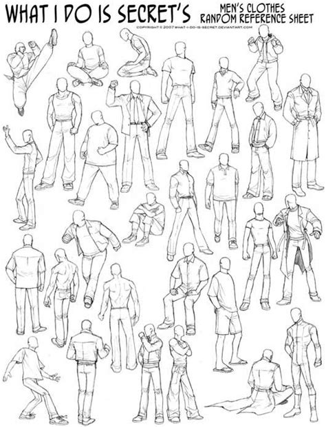 Download Drawing References for Human Figures