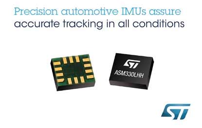 STMicroelectronics' Introduces Automotive-Grade Inertial MEMS Sensor