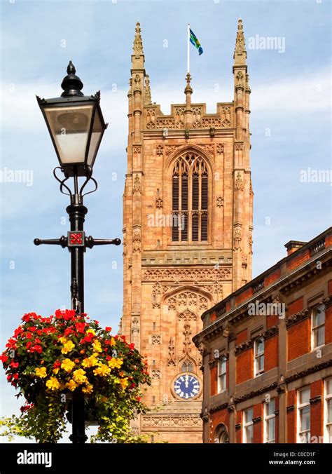 Derby Cathedral Church of All Saints in Derby England the smallest Anglican Cathedral in England ...