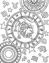 Zodiac Signs Coloring Pages  Free Printable For Kids sketch template