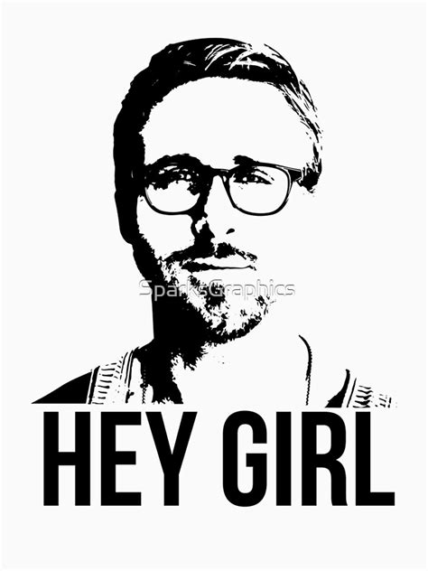 "Hey Girl - Ryan Gosling" Men’s Premium T-Shirt by SparksGraphics ...