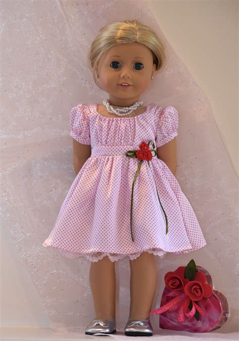American Girl Valentine ensemble (including little box of chocolates) by Simply 18 Inches sold ...