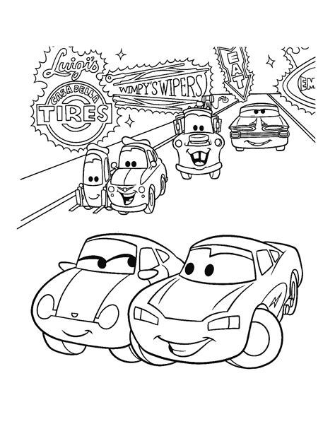 Free Disney Cars Coloring Pages , Download Free Disney Cars Coloring Pages png images, Free ...