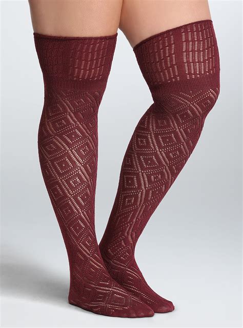 Knee-High Socks Set | Plus size tights, Knee high socks, High socks