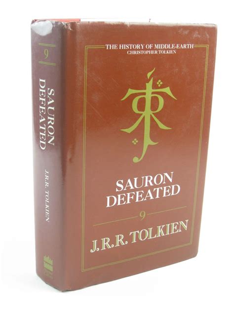 Stella & Rose's Books : SAURON DEFEATED Written By J.R.R. Tolkien ...