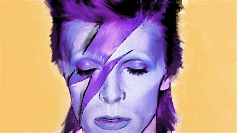 Bowie Purple Painting by Enki Art | Fine Art America