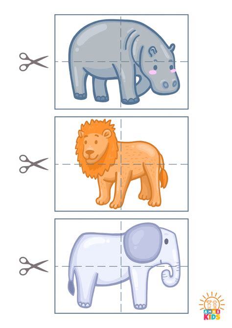 Animal puzzles for kids | Amax Kids